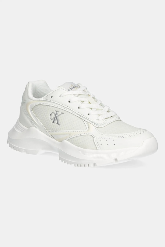 Tenisky Calvin Klein Jeans textilní béžová V3A9.82030