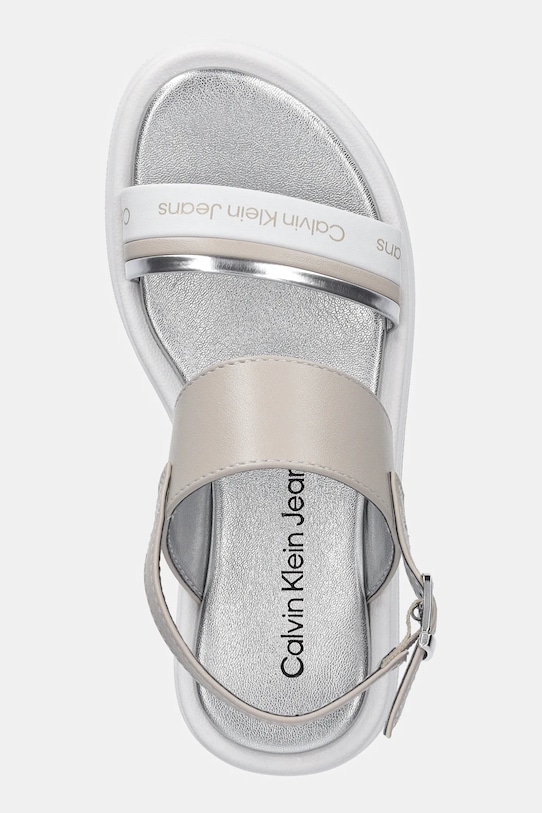 Calvin Klein Jeans sandały dziecięce beżowy V4A2.82053.30.34