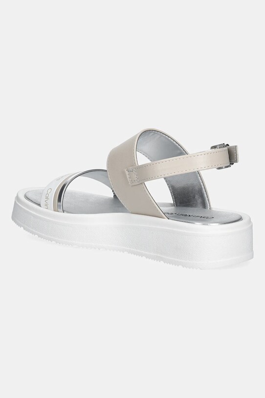 Dziewczynka Calvin Klein Jeans sandały dziecięce V4A2.82053.35.39 beżowy