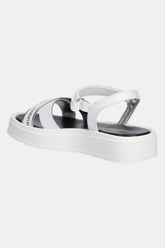 Deklice Otroški sandali Calvin Klein Jeans V4A2.82054.30.34 bela
