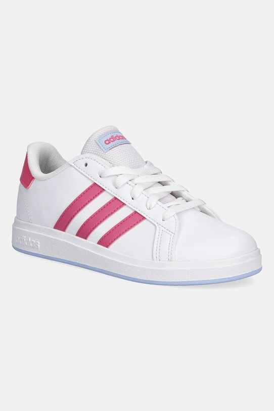 adidas sneakers pentru copii GRAND COURT 2.0 textil alb JI0971