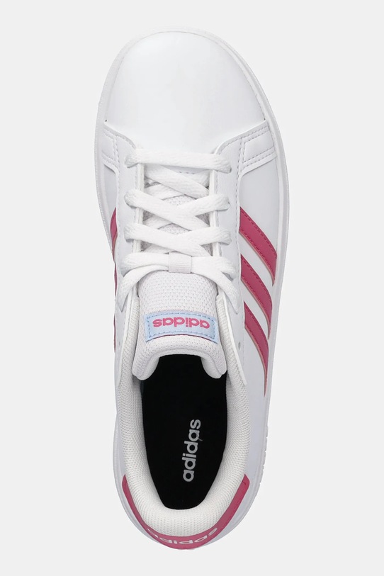 adidas sneakers pentru copii GRAND COURT 2.0 alb JI0971