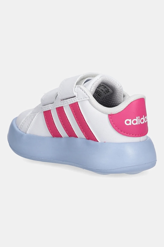Fete adidas sneakers pentru copii GRAND COURT 2.0 JI0981 alb