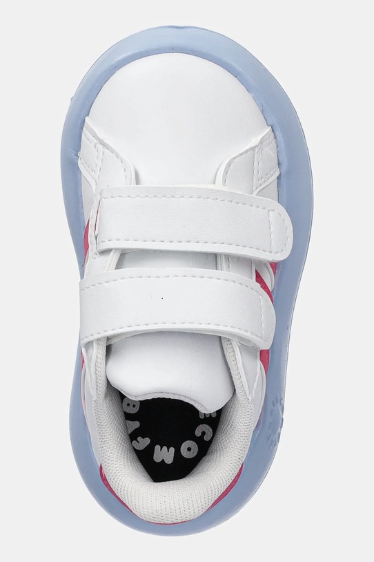 adidas sneakers pentru copii GRAND COURT 2.0 alb JI0981