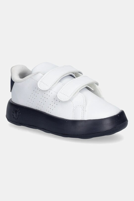adidas sneakers pentru copii ADVANTAGE sintetic alb JI4192