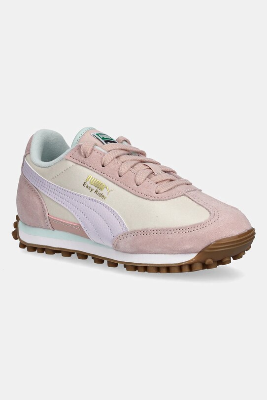Puma sneakersy dziecięce Easy Rider skóra zamszowa różowy 399716