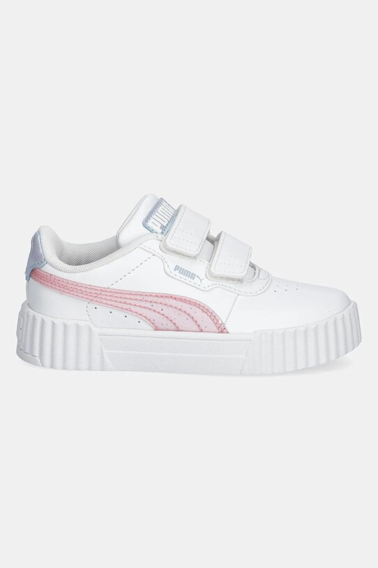 Puma sneakersy dziecięce Carina 3.0 Blurry Dreams V 400609 biały SS25