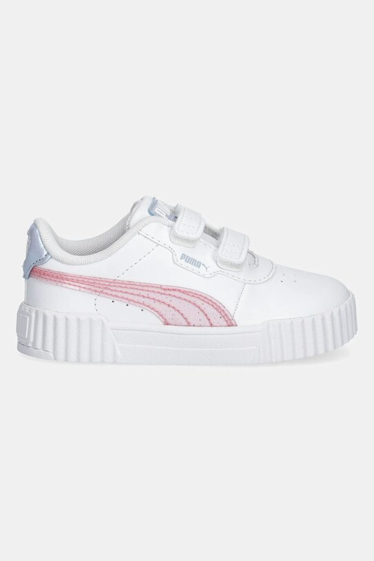 Puma sneakersy dziecięce Carina 3.0 Blurry Dreams V 400611 biały SS25