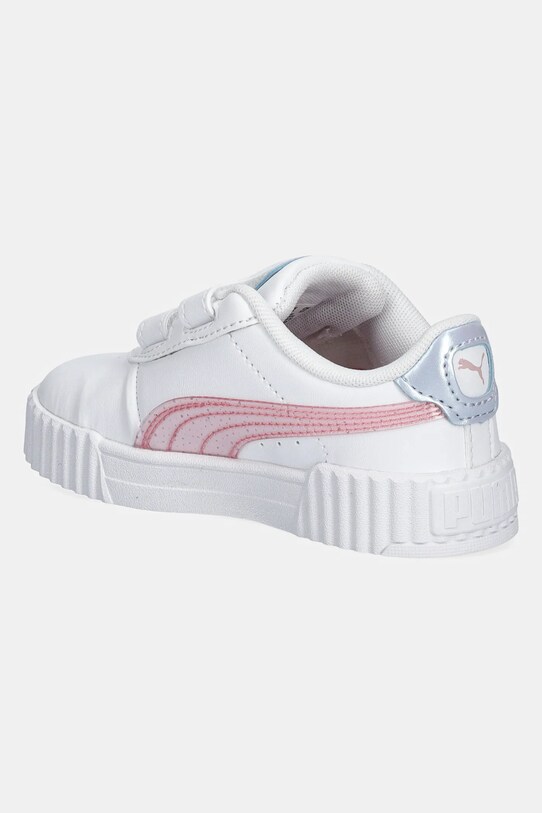 Dziewczynka Puma sneakersy dziecięce Carina 3.0 Blurry Dreams V 400611 biały