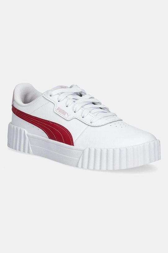 Puma sneakers pentru copii Carina 3.0 Planet friendly alb 401476