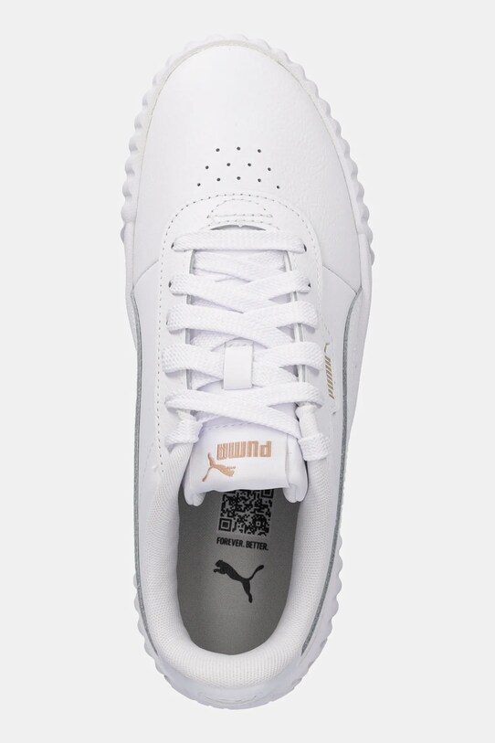 Puma sneakersy dziecięce Carina 3.0 biały 401476