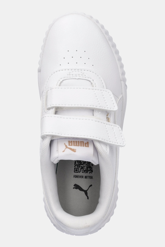 Puma sneakers pentru copii Carina 3.0 V alb 401478