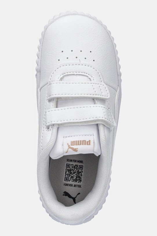 Puma sneakers pentru copii Carina 3.0 V alb 401480