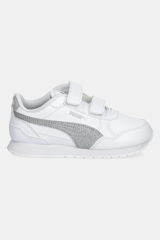 Puma sneakers pentru copii ST Runner v4 SL Glitter V 401592 alb SS25