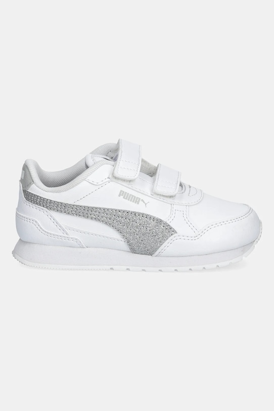 Puma sneakersy dziecięce ST Runner v4 SL Glitter V 401592 biały SS25