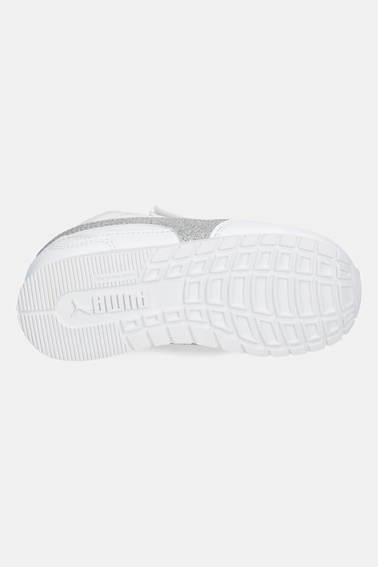 Puma sneakersy dziecięce ST Runner v4 SL Glitter V 401592 biały