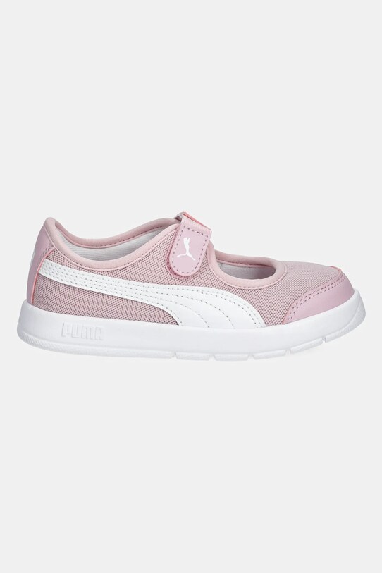 Puma sneakersy dziecięce Courtflex v3 Lina V 400579 różowy SS25