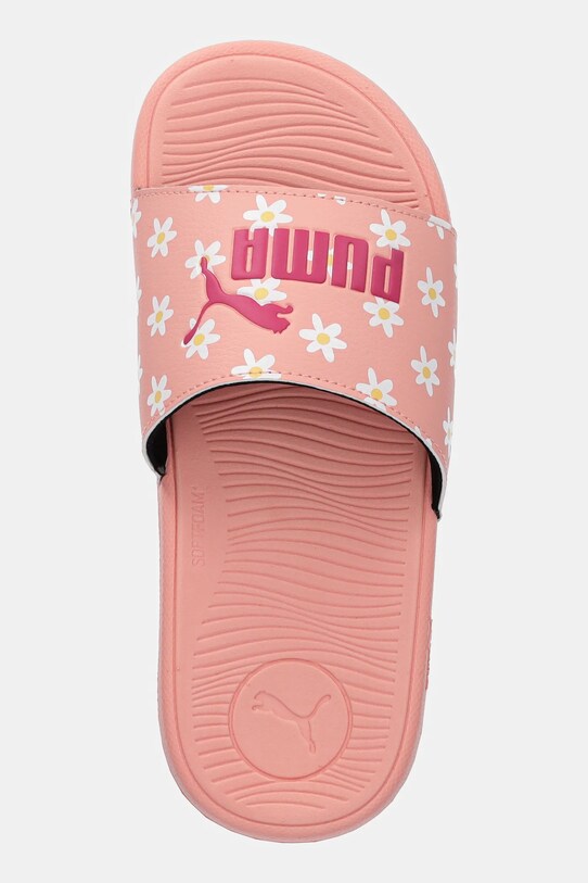 Detské šľapky Puma Cool Cat 2.0 Daisies oranžová 400905