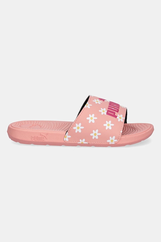 Puma șlapi copii Cool Cat 2.0 Daisies 400907 portocaliu SS25