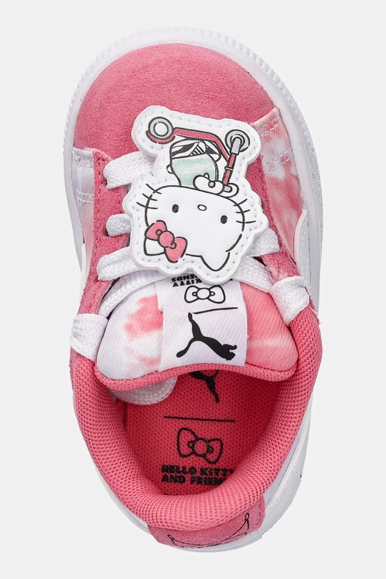 Puma sneakers pentru copii Suede XL HK&FR AC roz 401418