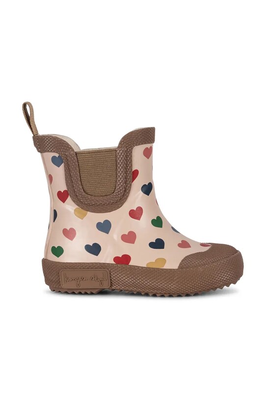 Дитячі гумові чоботи Konges Sløjd WELLY RUBBER BOOTS KS102573 бежевий