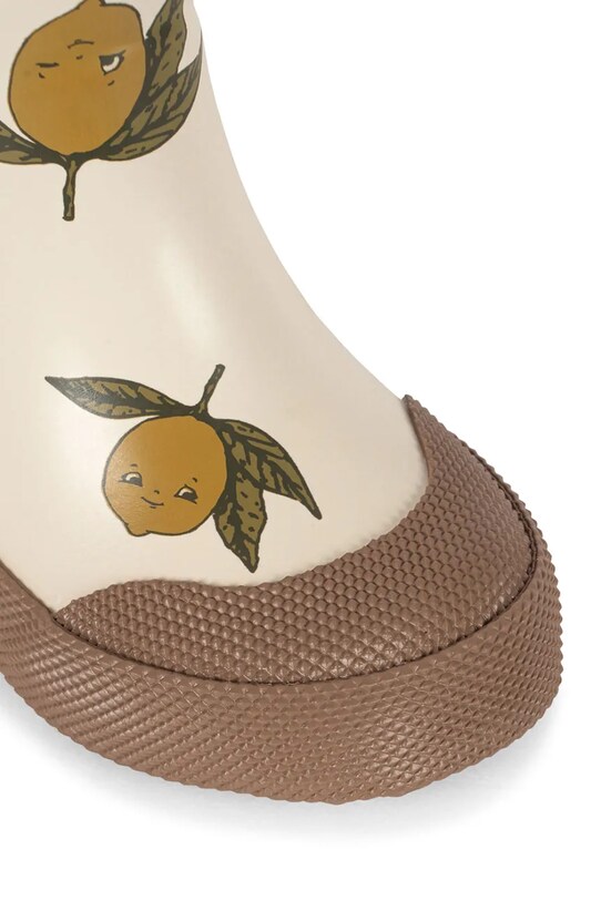 Konges Sløjd kalosze dziecięce WELLY RUBBER BOOTS KS102573 beżowy SS25