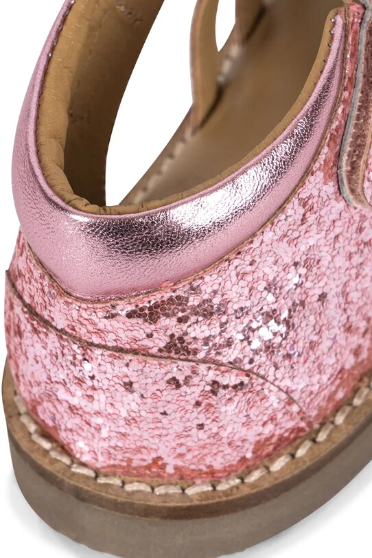 Konges Sløjd sandale copii BOW SANDAL KS102720 roz