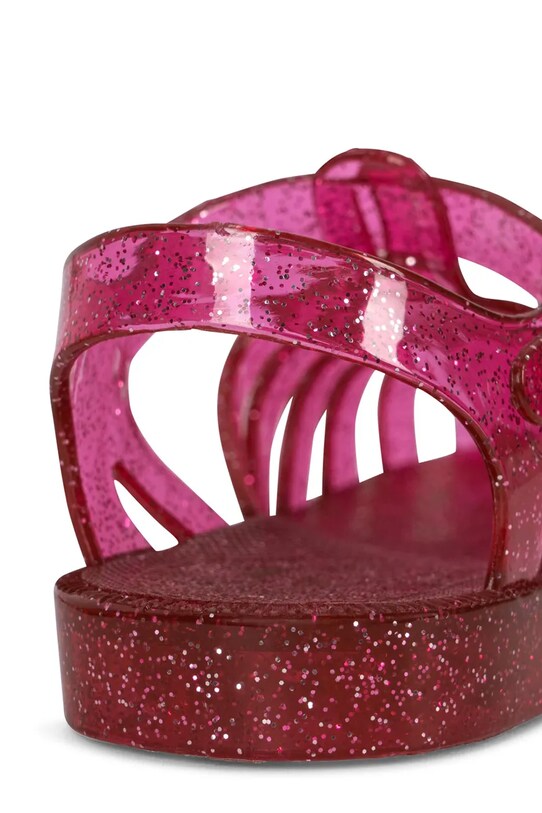 Konges Sløjd sandale copii NEA GLITTER SANDAL KS103080 roz