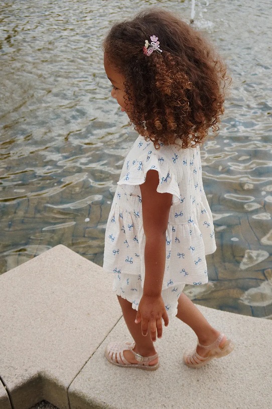 Konges Sløjd sandale copii NEA GLITTER SANDAL KS103080