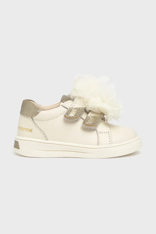 Mayoral adidași pentru bebeluși piele bej 41618.26A.Baby.PPYA