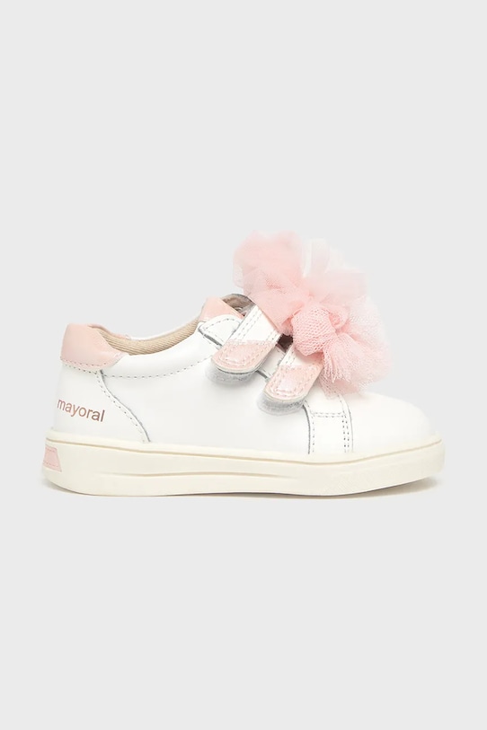 Mayoral adidași pentru bebeluși piele roz 41618.26B.Baby.PPYA