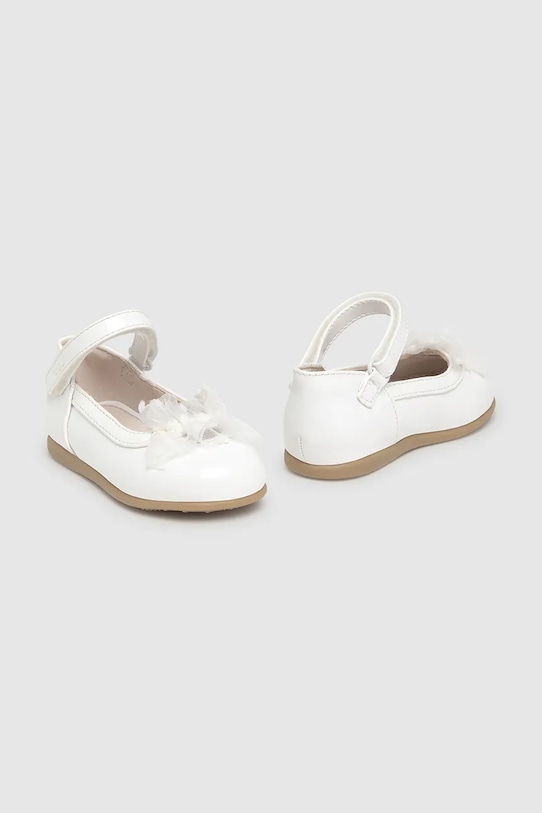 Dětské baleríny Mayoral 41626.33A.Baby.PPYA bílá SS25