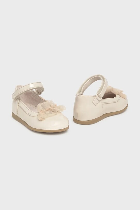 Mayoral baleriny dziecięce 41626.33B.Baby.PPYA beżowy SS25