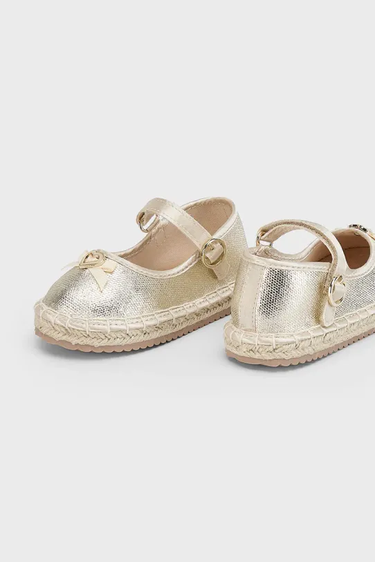 Mayoral espadrile pentru copii Produs pentru bebe aur 41642.42A.Baby.PPYA