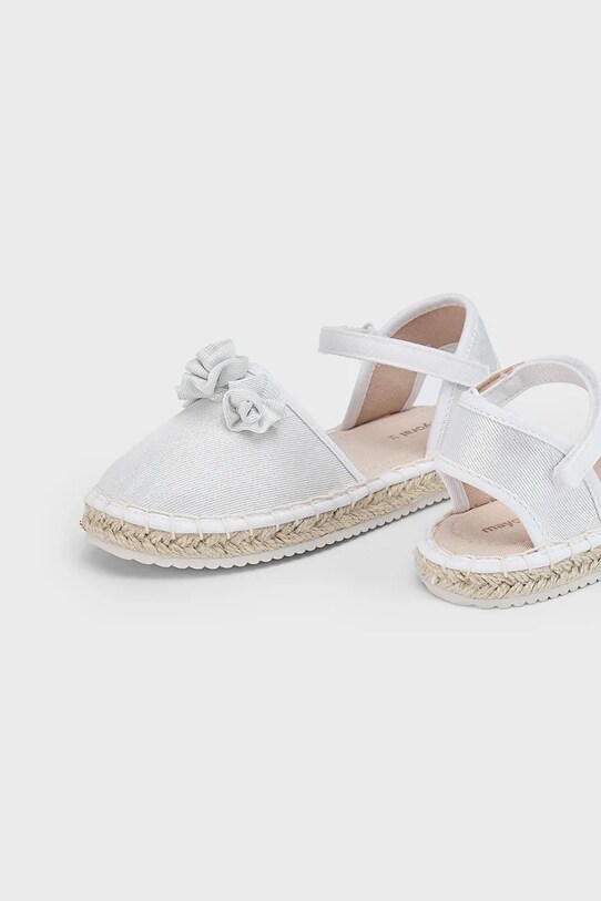 Mayoral espadrile copii alb 45646.46A.Kids.PPYA