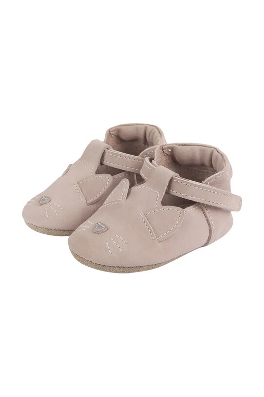 Δερμάτινα βρεφικά παπούτσια Donsje Spark Classic Shoes Cat 1002005 ροζ AA00