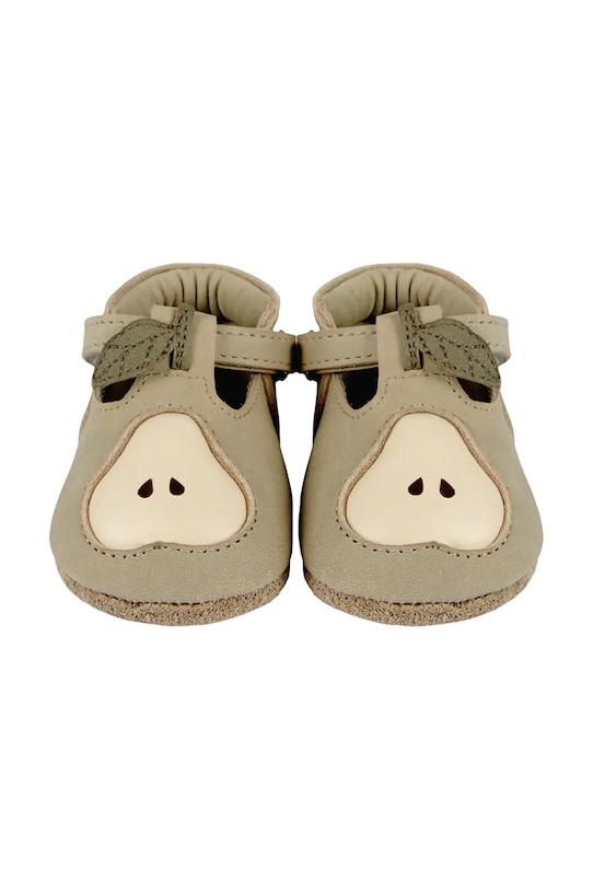 Κοριτσίστικα Βρεφικά παπούτσια σουέτ Donsje Nanoe Shoes Pear 1005020 πράσινο