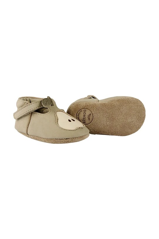 Βρεφικά παπούτσια σουέτ Donsje Nanoe Shoes Pear 1005020 πράσινο