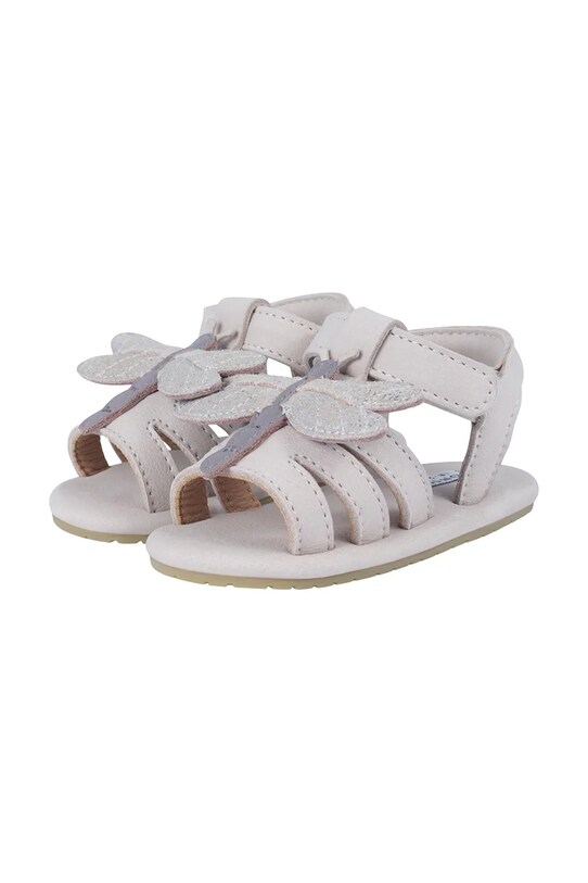 Kojenecké kožené sandály Donsje Tuti Sky Sandals Libelle 1008012 béžová SS25