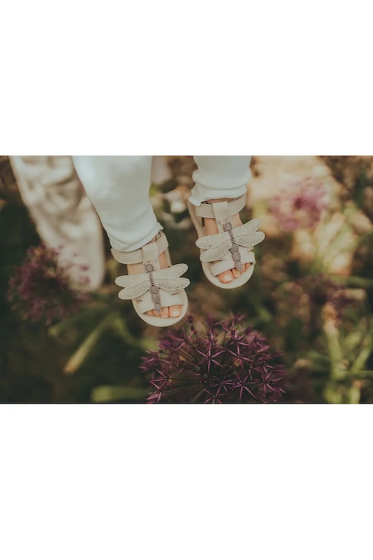 Donsje sandały skórzane niemowlęce Tuti Sky Sandals Libelle 1008012