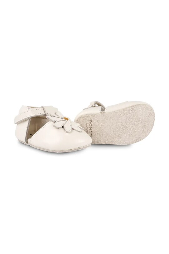 Кожаные балетки для младенцев Donsje Franny Shoes Daisy белый 1041002