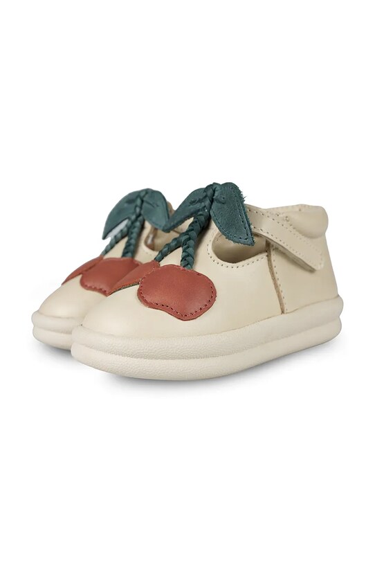 Donsje incaltaminte din piele pentru copii Joeka Shoes Cherry roz 1501902