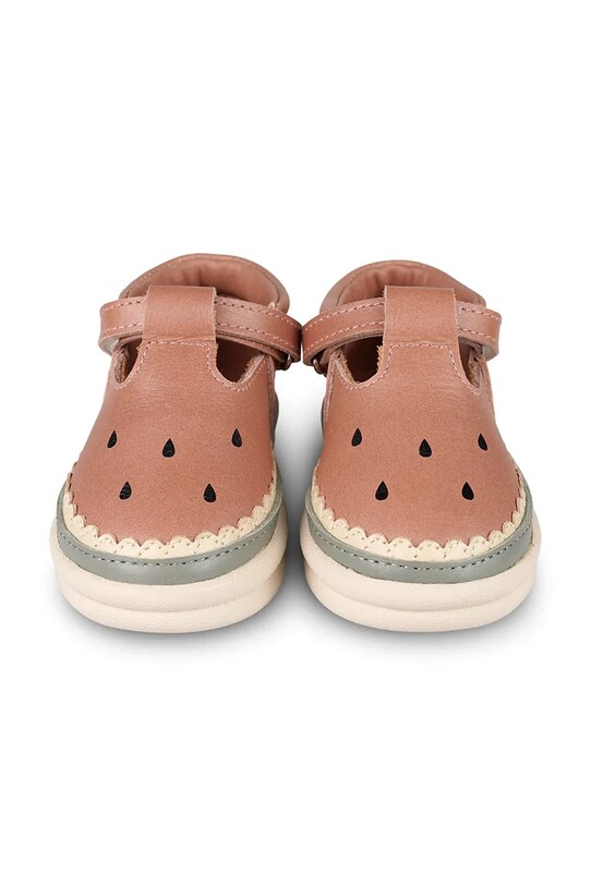 Дівчинка Дитячі шкіряні туфлі Donsje Joeka Shoes Watermelon 1501906 рожевий