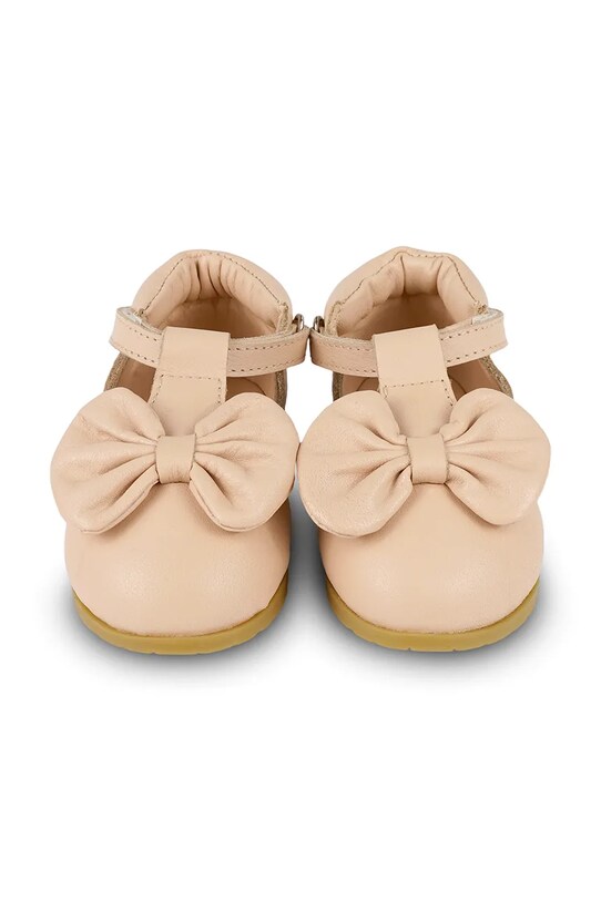 Дитячі шкіряні балетки Donsje Moane Shoes 1502400 рожевий SS25