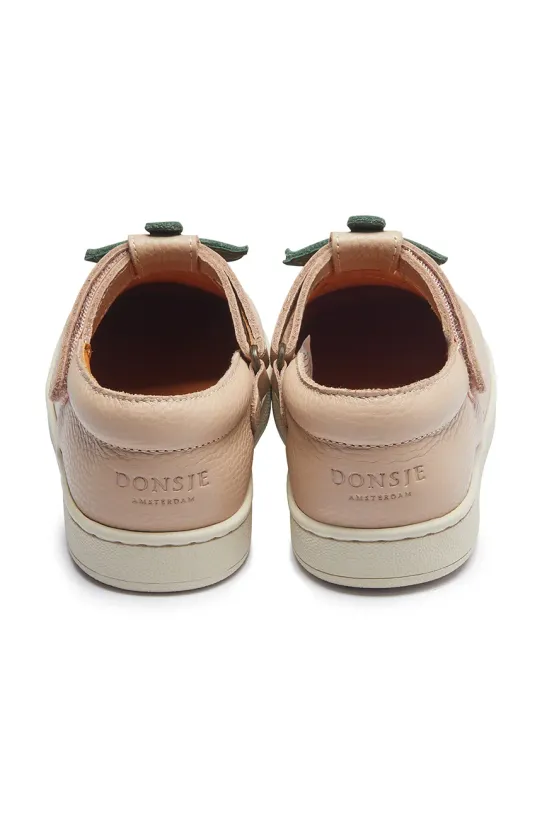 Donsje incaltaminte din piele pentru copii Lowy Shoes Strawberry roz 2029105