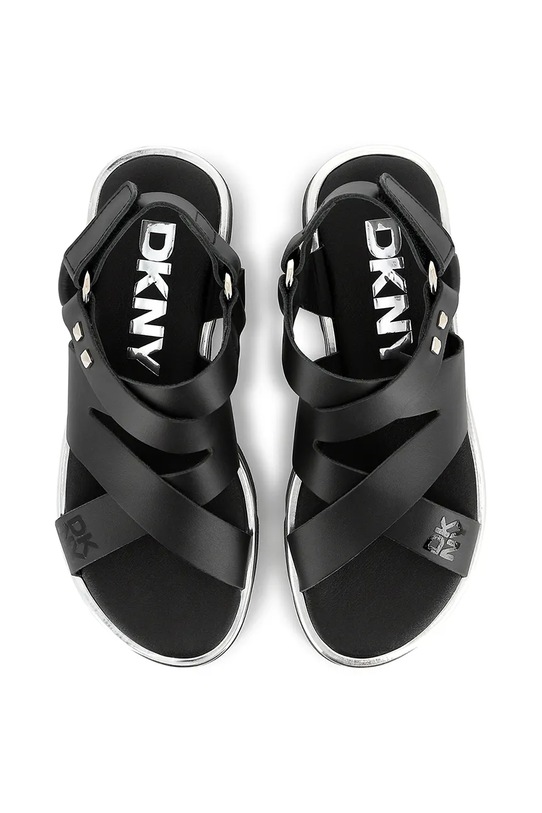 Dkny sandały dziecięce czarny D62090.27.35
