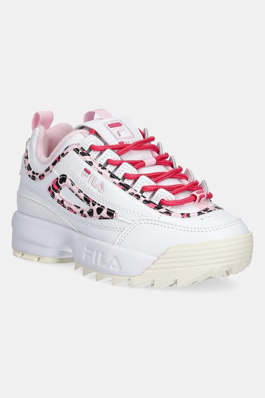 Fila sneakersy dziecięce DISRUPTOR P niska biały FFK0246