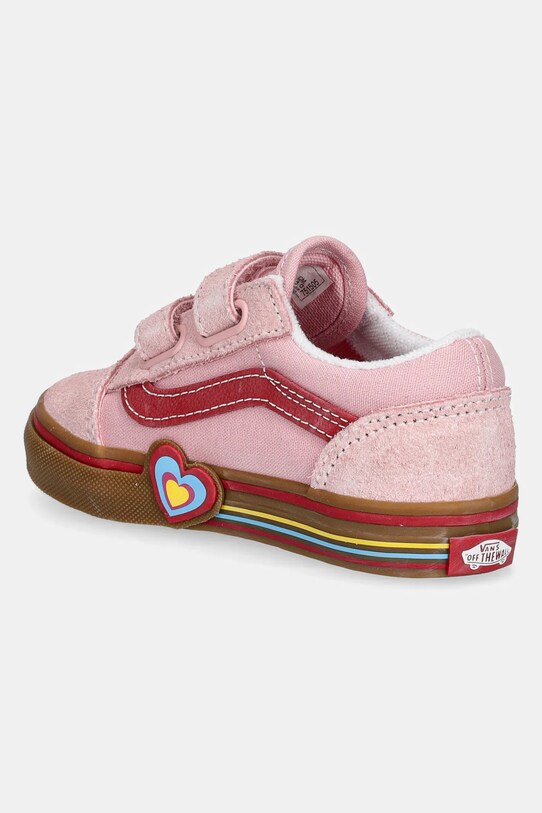 Lány Vans gyerek sportcipő Old Skool V VN000D4SBIY1 rózsaszín