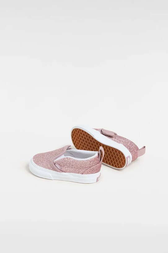 Vans tenisówki dziecięce Slip-On V różowy VN000D0TFSL1
