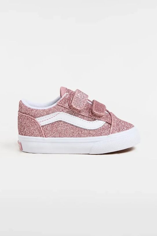 Vans gyerek sportcipő Old Skool V nappa bőr rózsaszín VN0009RCFSL1